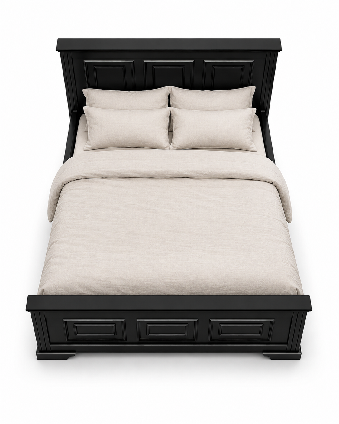 5 by6 Kusi Grand Bed Frame — handcrafted African furniture by Mahogany palace in Kenya