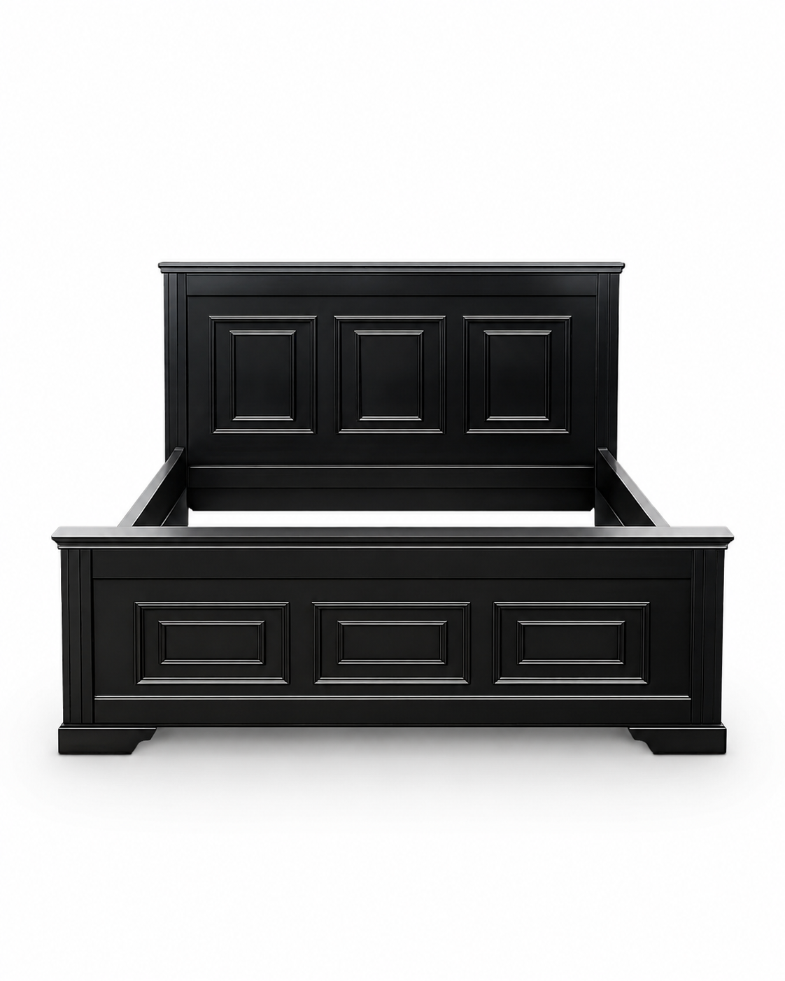 5 by6 Kusi Grand Bed Frame — handcrafted African furniture by Mahogany palace in Kenya (view 3)