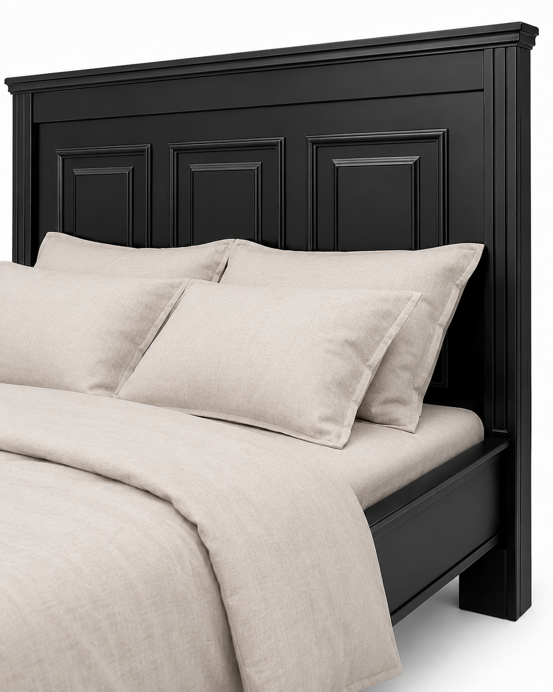 5 by6 Kusi Grand Bed Frame — handcrafted African furniture by Mahogany palace in Kenya (view 4)