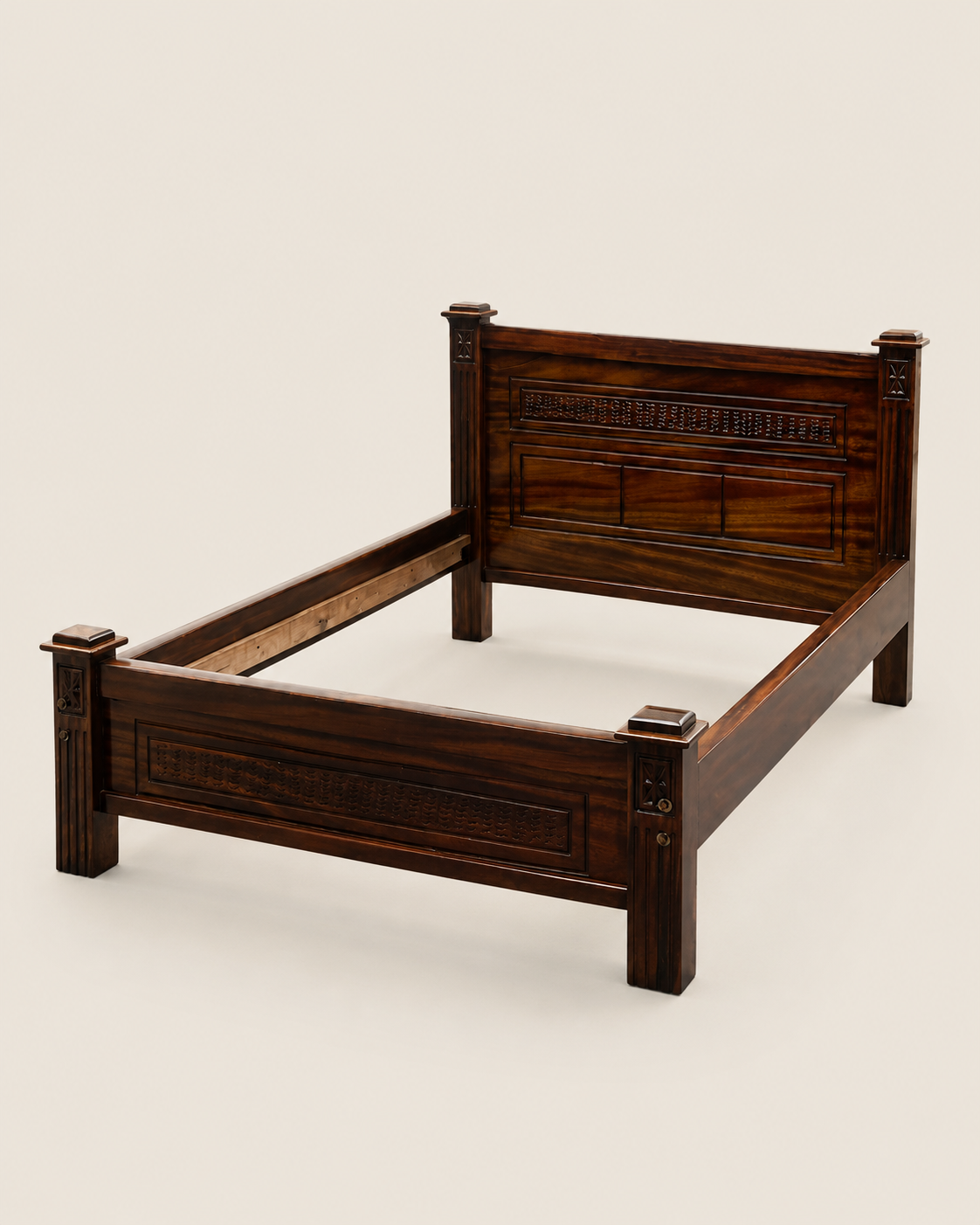 Fumba Legacy Bed — handcrafted African furniture by Rehema furniture  in Kenya (view 4)