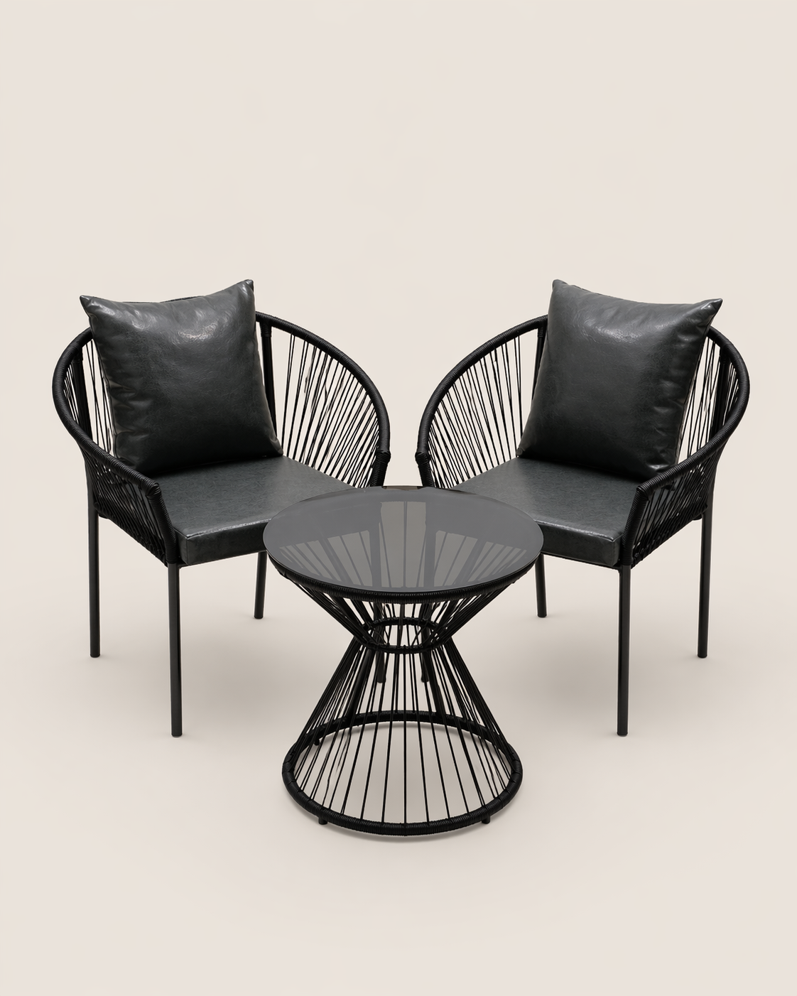 Fingira Bistro Set — handcrafted African outdoor by Marineimali393 in Kenya