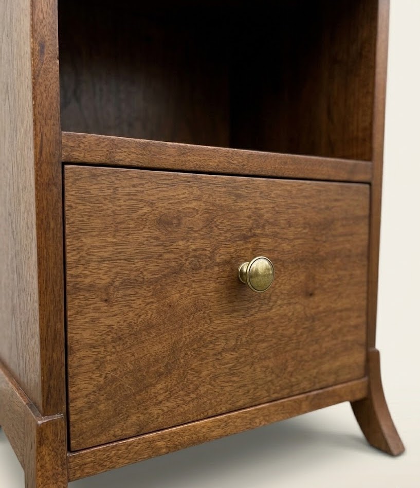Adova Bedside Table — handcrafted African furniture by Lifestyle Furniture  in Kenya (view 3)
