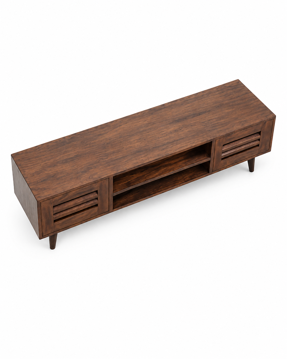 Eben Vumbi Media Console — handcrafted African furniture by Ebenezer Furnitures in Kenya (view 2)
