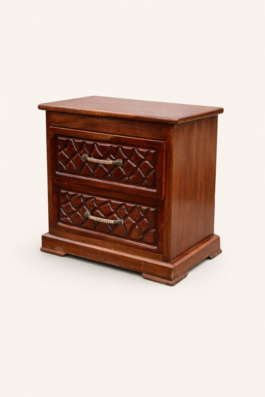 Kaya Bed Side Drawer — handcrafted African furniture by Bimos Furniture in Kenya
