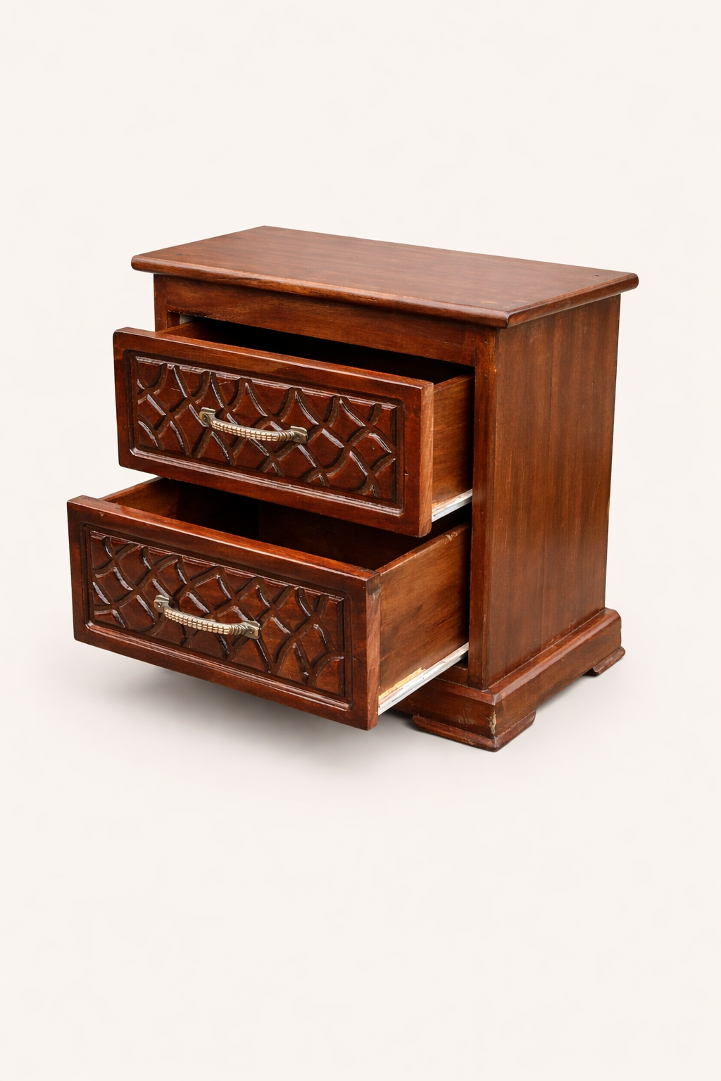 Kaya Bed Side Drawer — handcrafted African furniture by Bimos Furniture in Kenya (view 2)