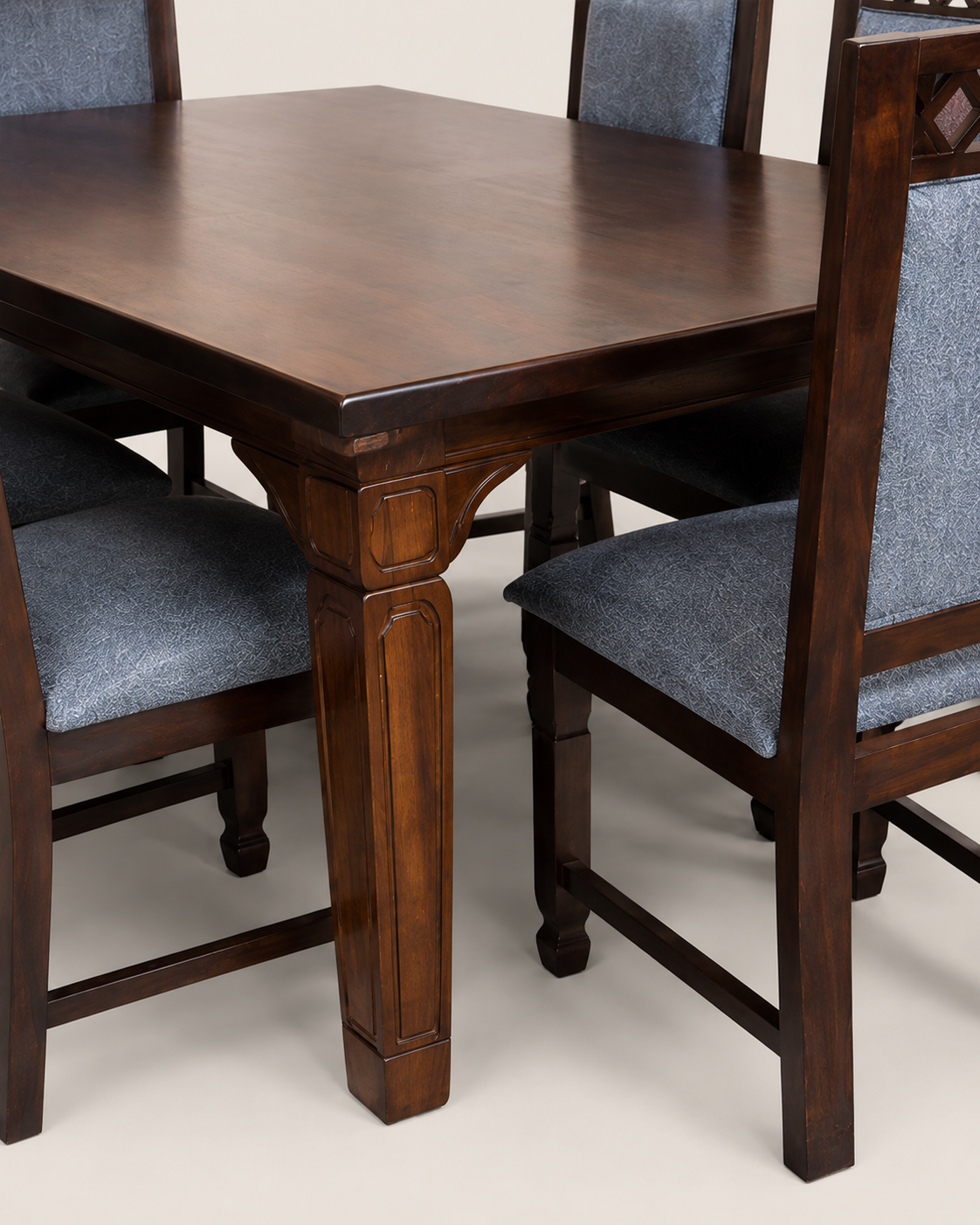Eekan Meru Oak Dining Set — handcrafted African furniture by Kim's furniture in Kenya (view 3)