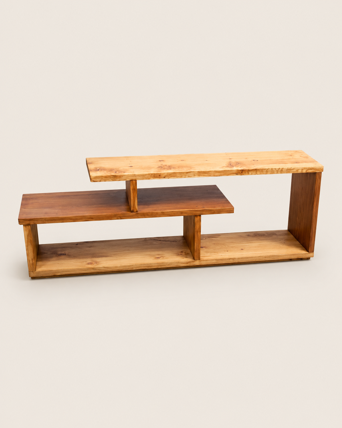 Bima Cypress Accent Shelf — handcrafted African furniture by Adorable Designs in Kenya