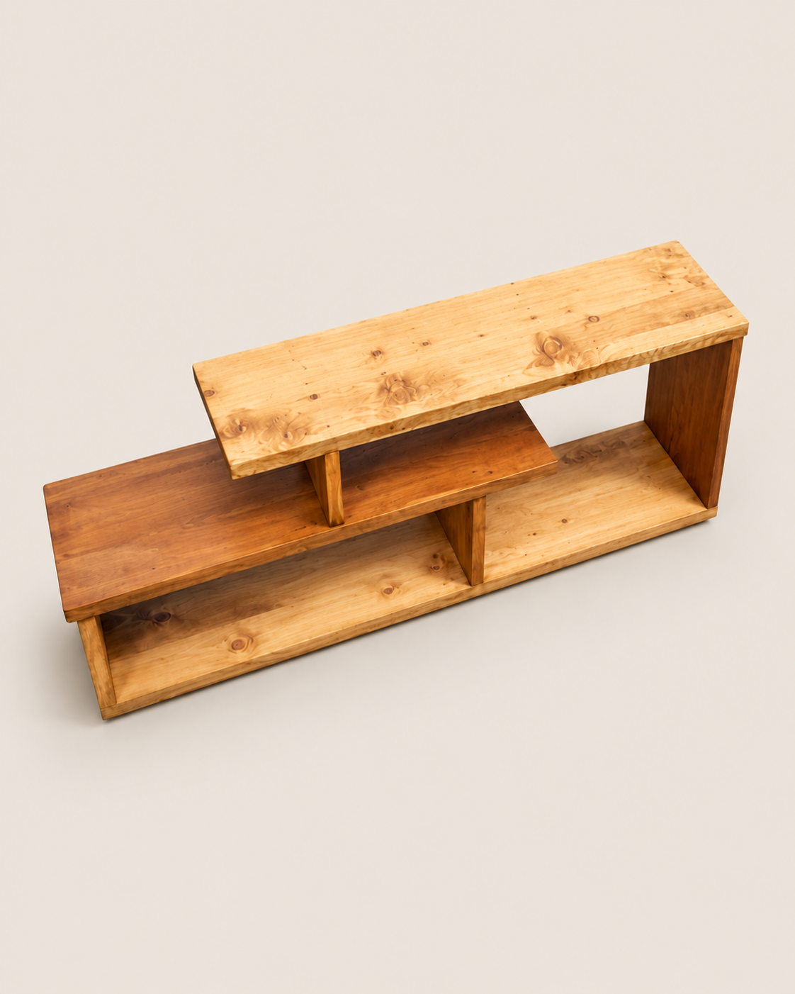 Bima Cypress Accent Shelf — handcrafted African furniture by Adorable Designs in Kenya (view 2)