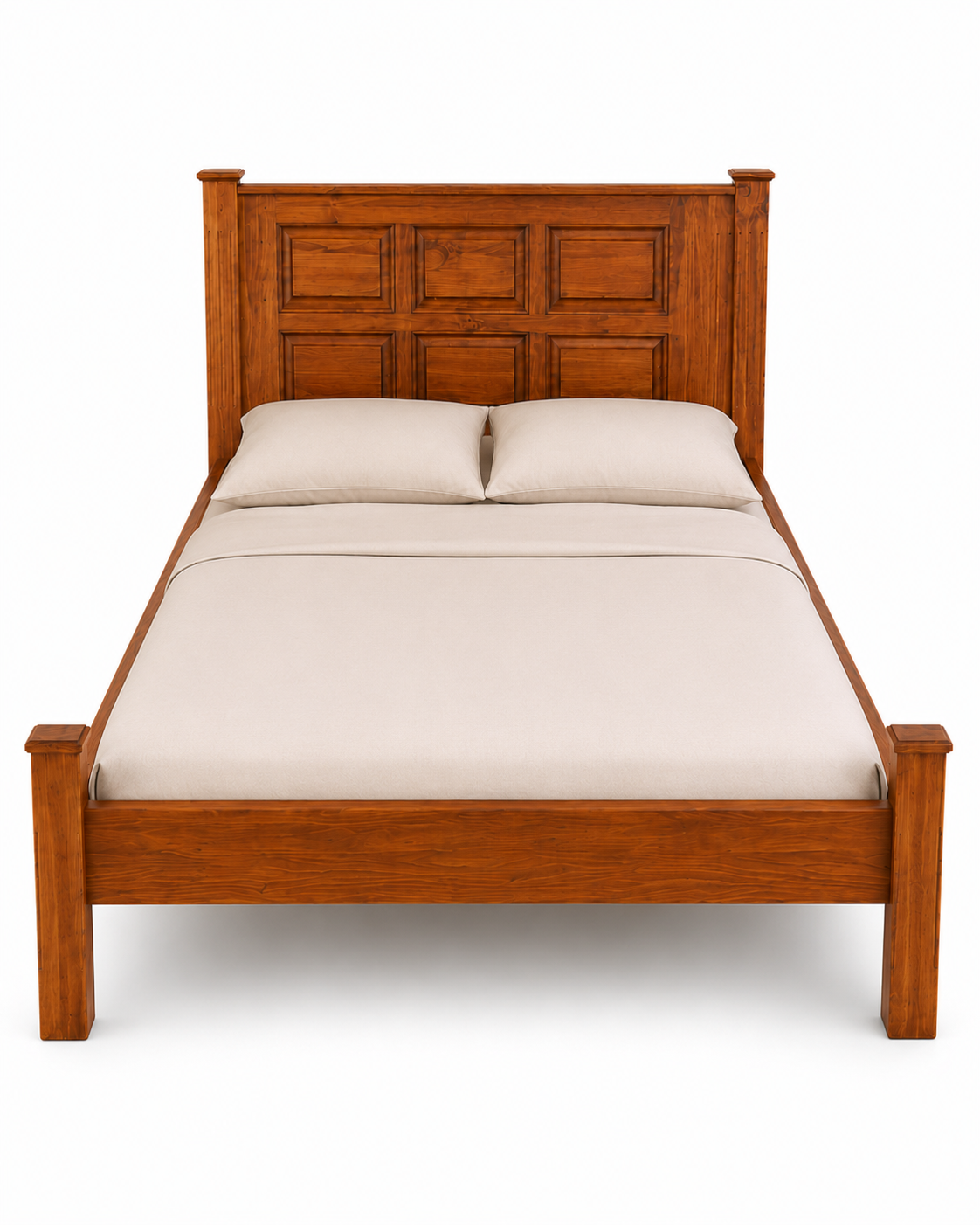 5 by 6Soreyo Luxe Mahogany Kifaru Bed — handcrafted African furniture by Vejo furniture  in Kenya