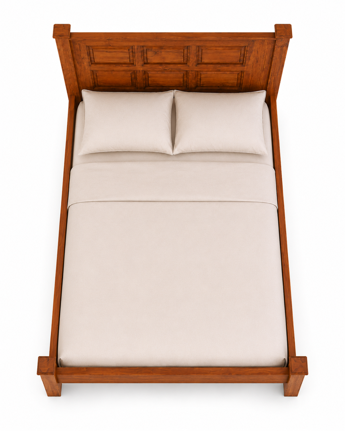 5 by 6Soreyo Luxe Mahogany Kifaru Bed — handcrafted African furniture by Vejo furniture  in Kenya (view 2)