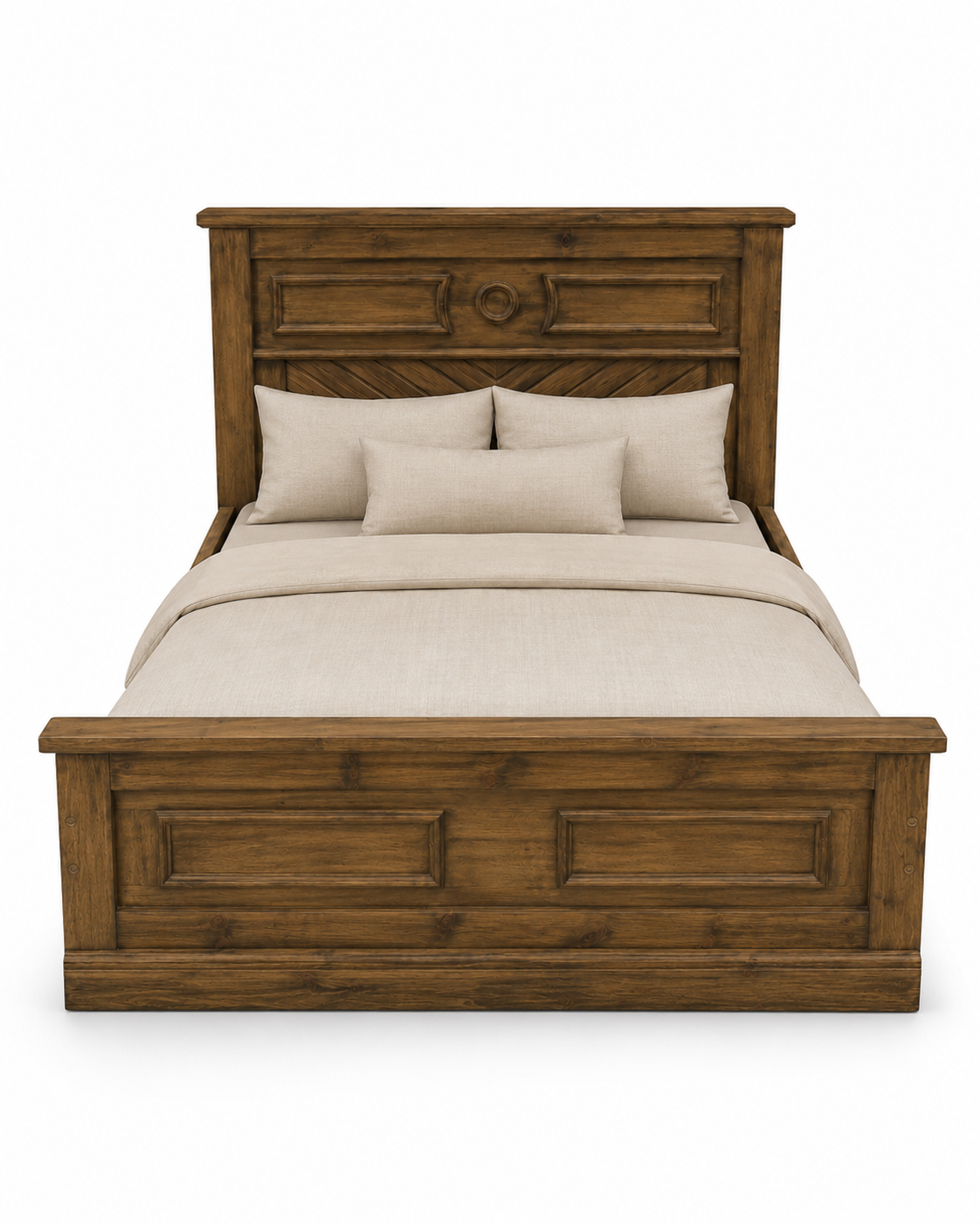 5 by 6Jabari Heritage Bed — handcrafted African furniture by PK interior furniture  in Kenya