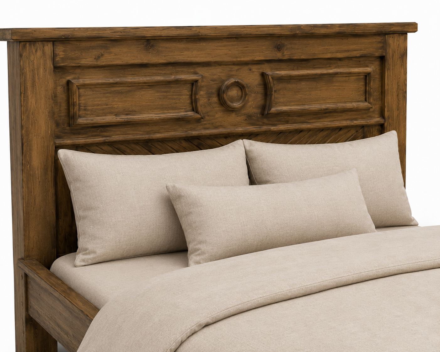 5 by 6Jabari Heritage Bed — handcrafted African furniture by PK interior furniture  in Kenya (view 4)