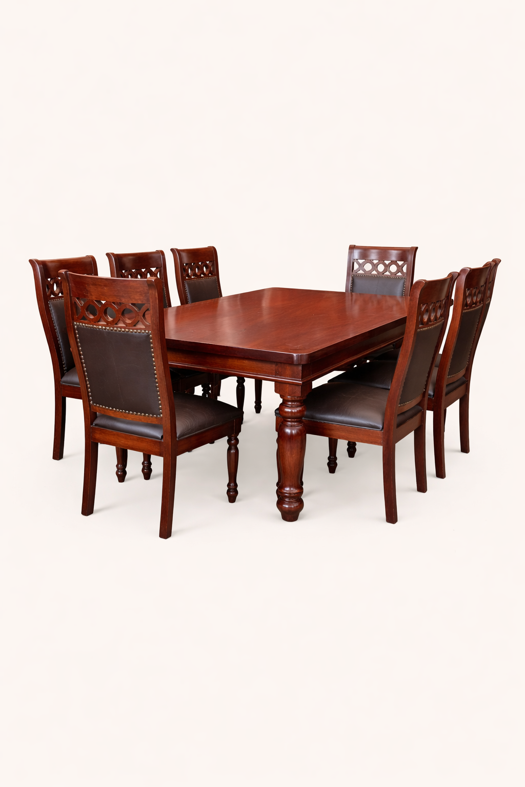 Jua Grand Dining Set — handcrafted African furniture by Promising furniture world  in Kenya