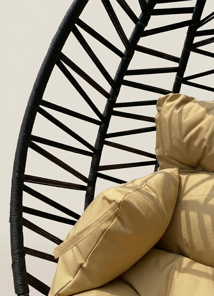 Chewa Rope Hammock Swing — handcrafted African outdoor by Mt sinai in Kenya (view 4)