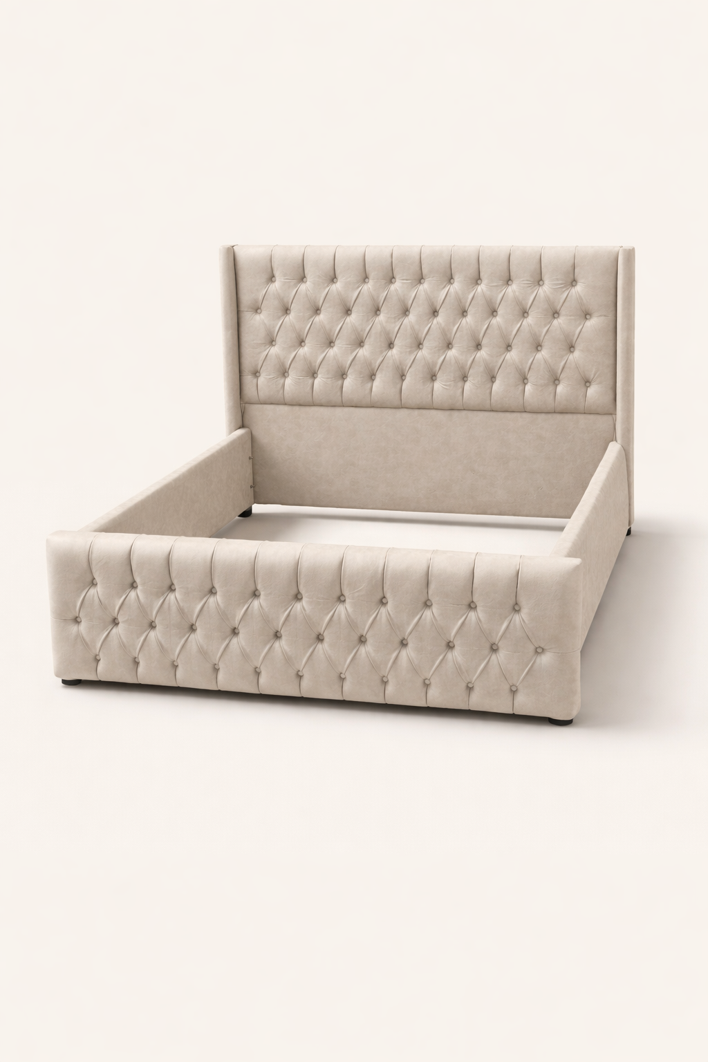 King size bed 5by6 Ndovu — handcrafted African furniture by Bonny furnitures  in Kenya (view 2)