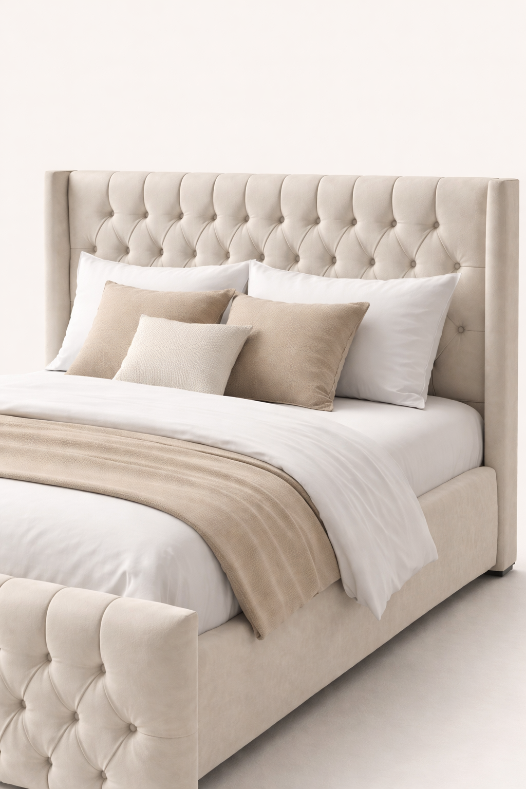 King size bed 5by6 Ndovu — handcrafted African furniture by Bonny furnitures  in Kenya (view 3)