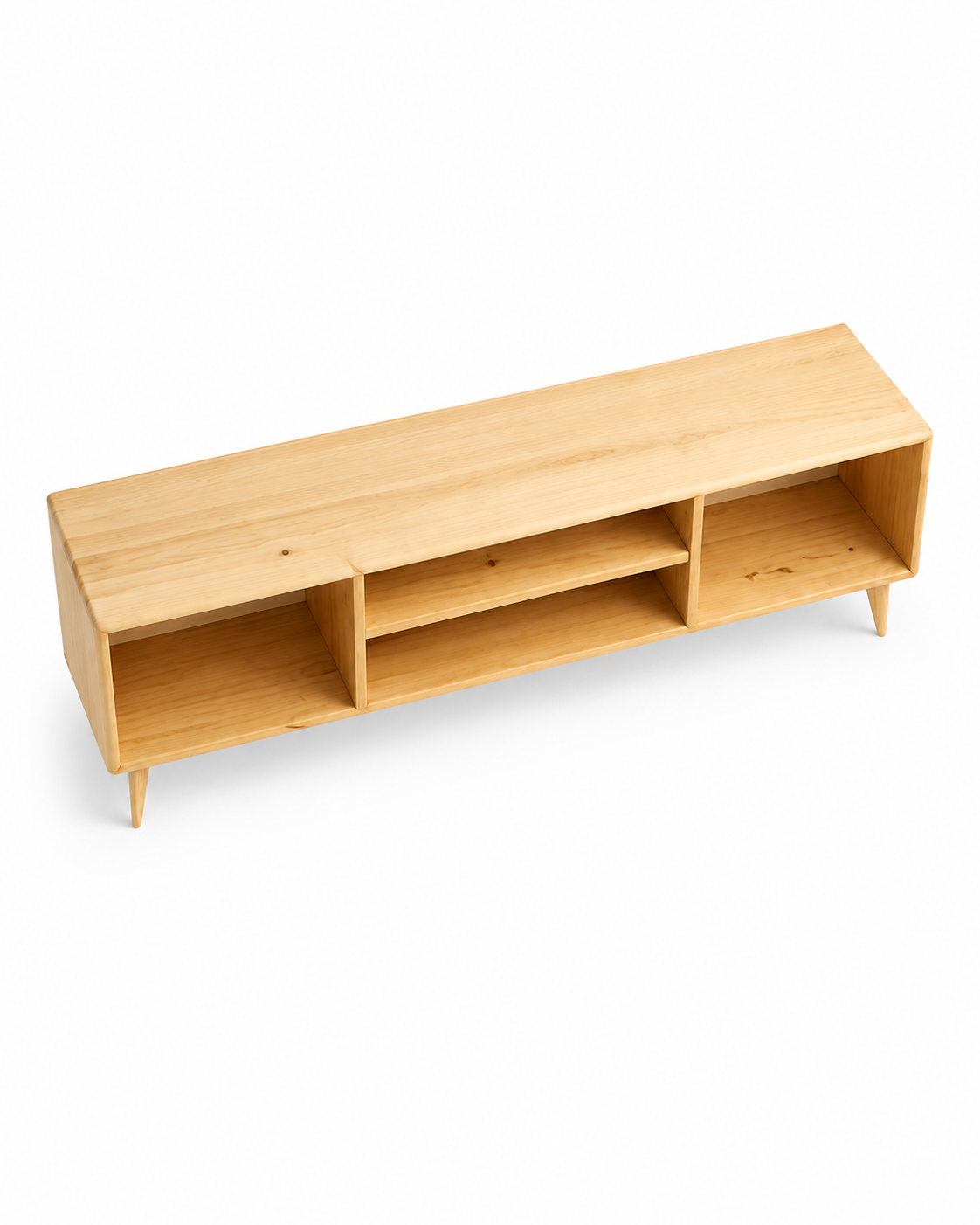 Dufanda Media Console — handcrafted African furniture by Mwangemis furniture in Kenya (view 2)