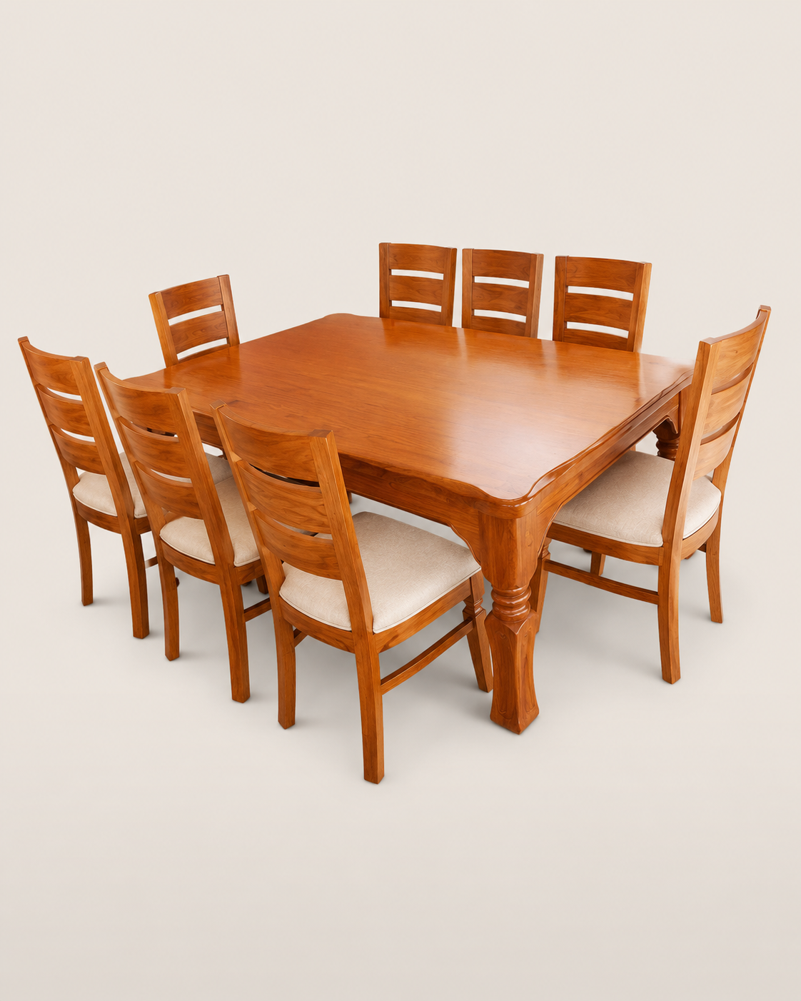 Oceol Dining Table Set — handcrafted African furniture by mzazi furniture in Kenya