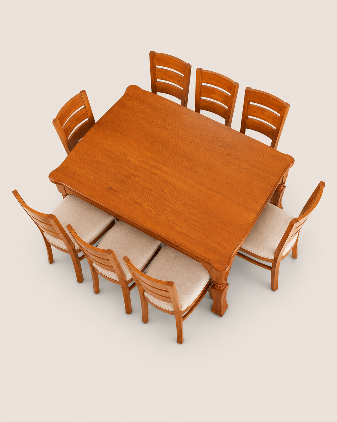 Oceol Dining Table Set — handcrafted African furniture by mzazi furniture in Kenya (view 2)