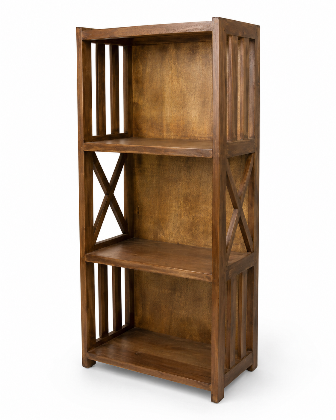 Imara Heritage Bookshelf — handcrafted African furniture by Andmorecode in Kenya