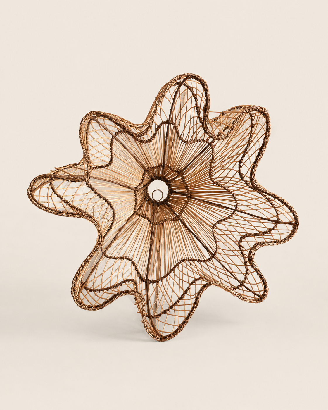Afofu Bamboo Pendant Light — handcrafted African lighting by Pamanda curious  in Kenya (view 2)