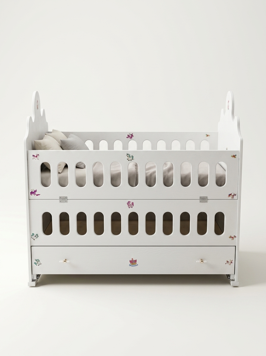 Dalila Cot Bed — handcrafted African furniture by jakape furiture in Kenya (view 2)