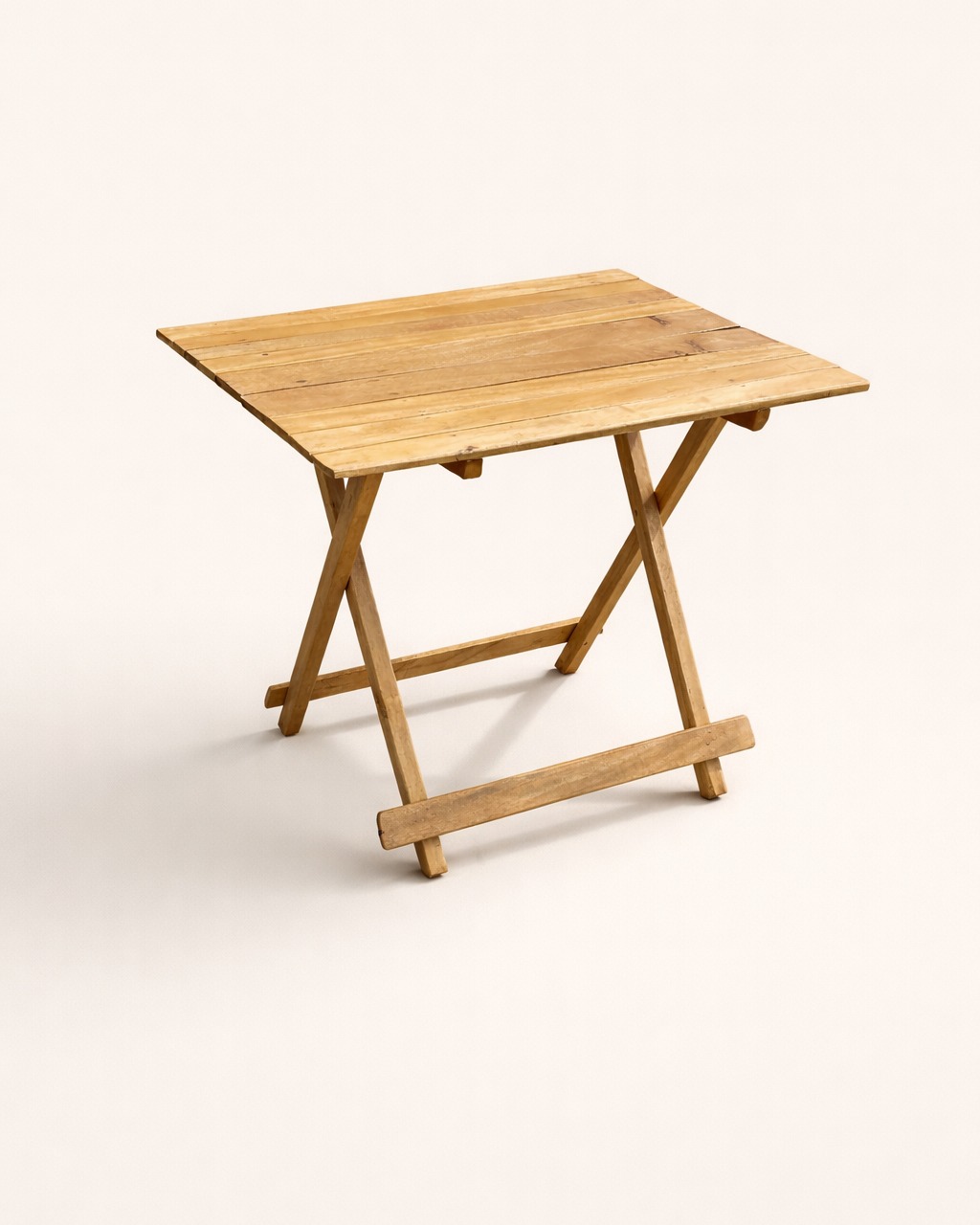 Folding Table Utulivu — handcrafted African outdoor by Antonyojina in Kenya