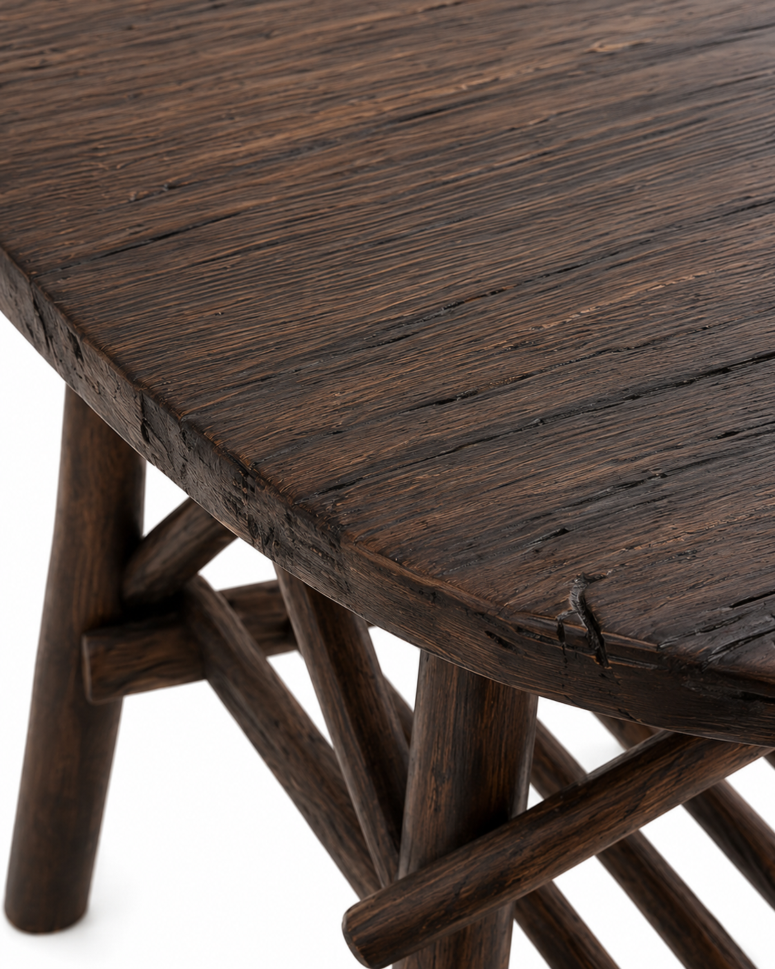 Zaouati Side Table — handcrafted African furniture by Joseph craft in Kenya (view 3)