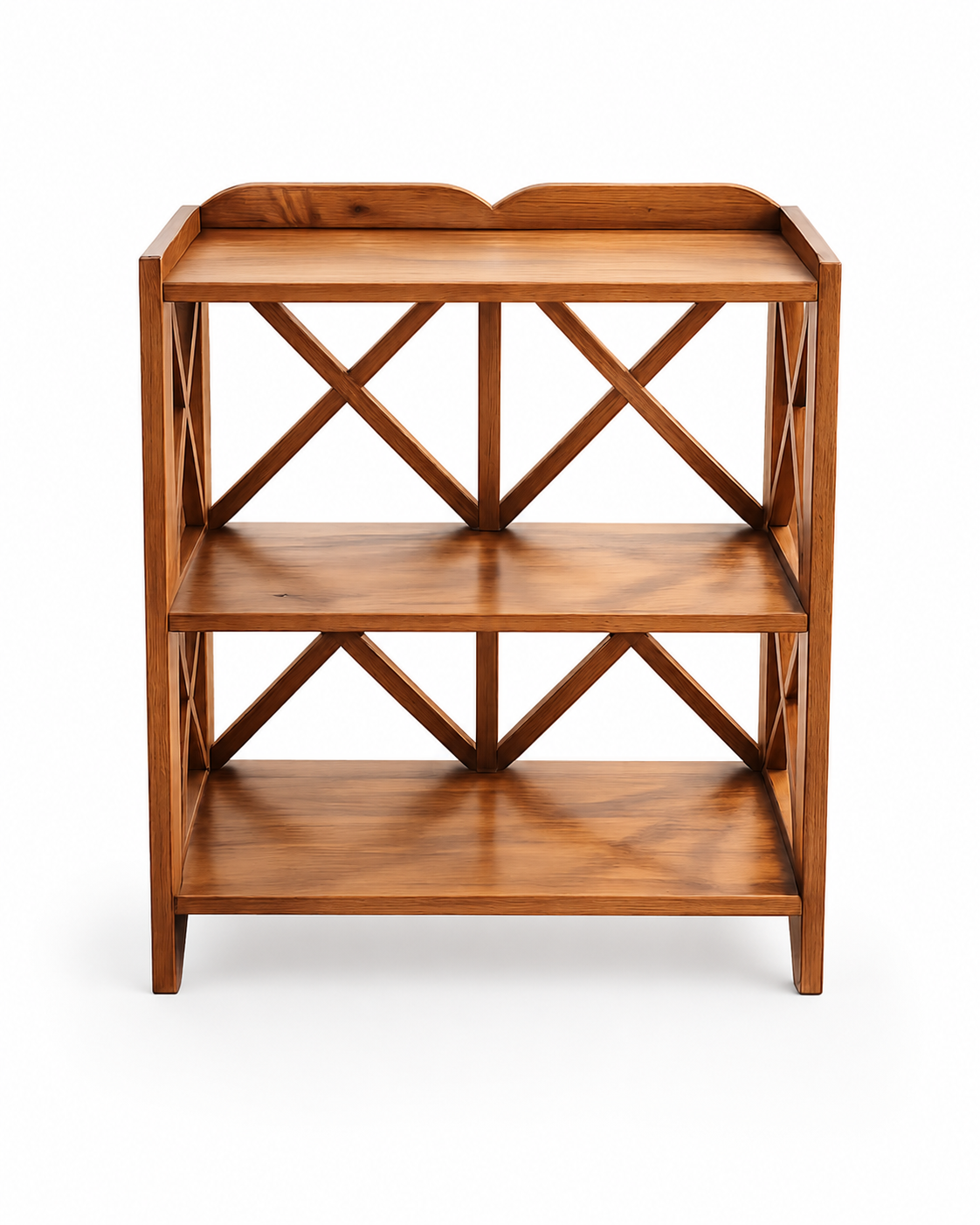 Obuya Cypress Étagère — handcrafted African furniture by Ebenezer Furnitures in Kenya