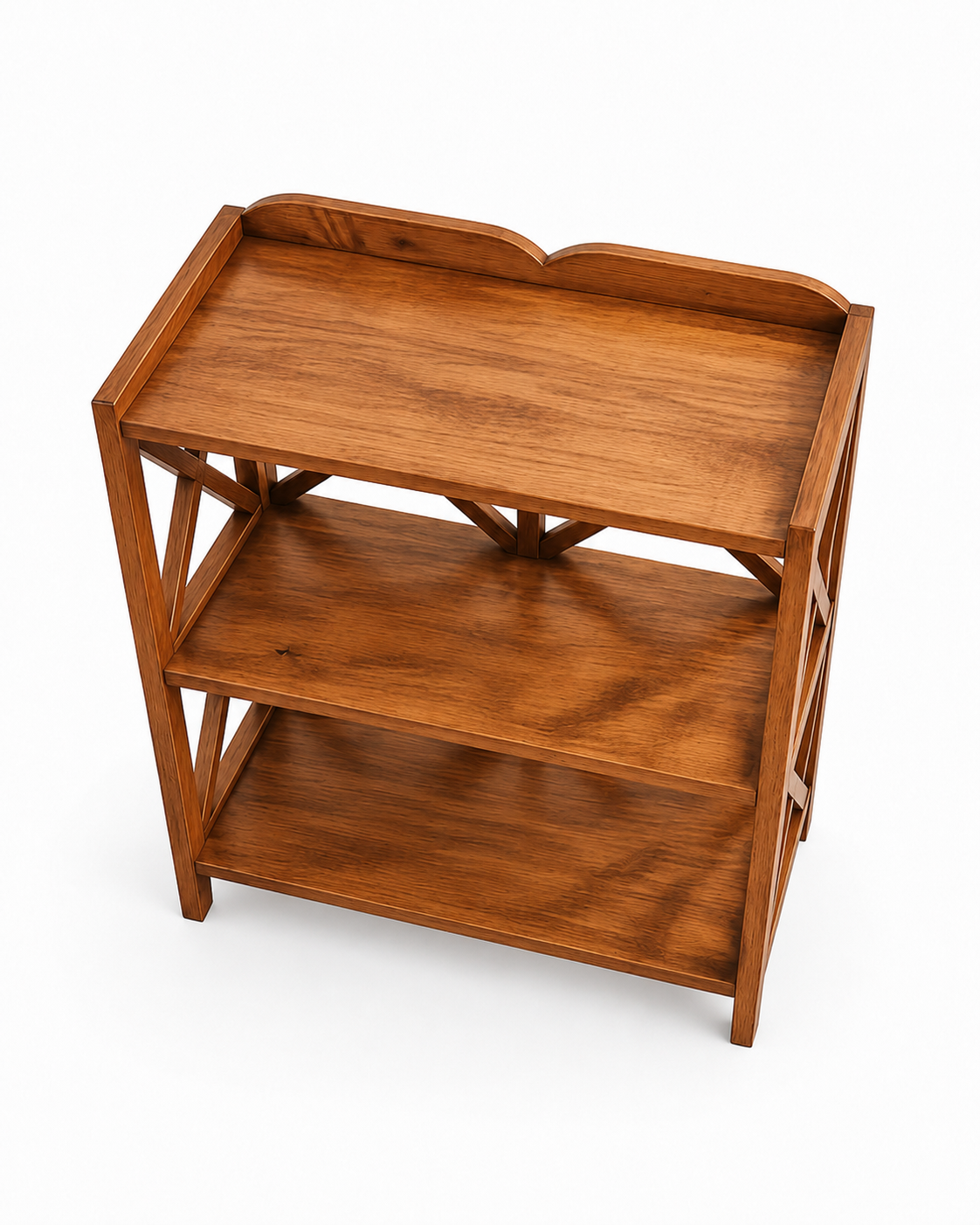 Obuya Cypress Étagère — handcrafted African furniture by Ebenezer Furnitures in Kenya (view 2)