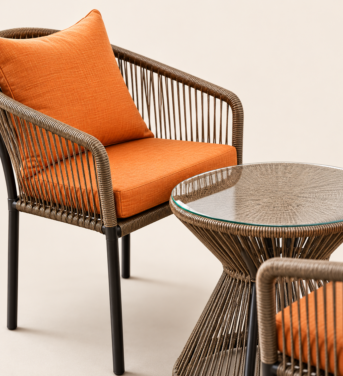 Nyota Patio Set — handcrafted African outdoor by Rachael furniture  in Kenya (view 4)