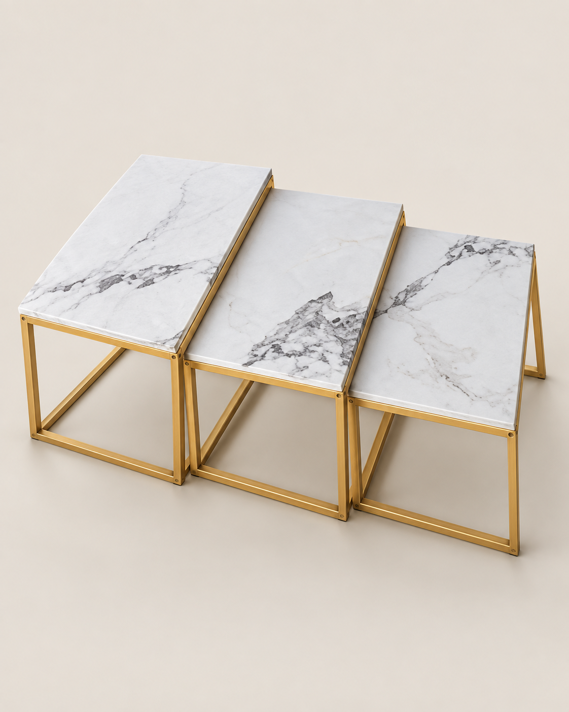 Asali Nesting Side Tables — handcrafted African furniture by Top class modern furniture  in Kenya (view 4)