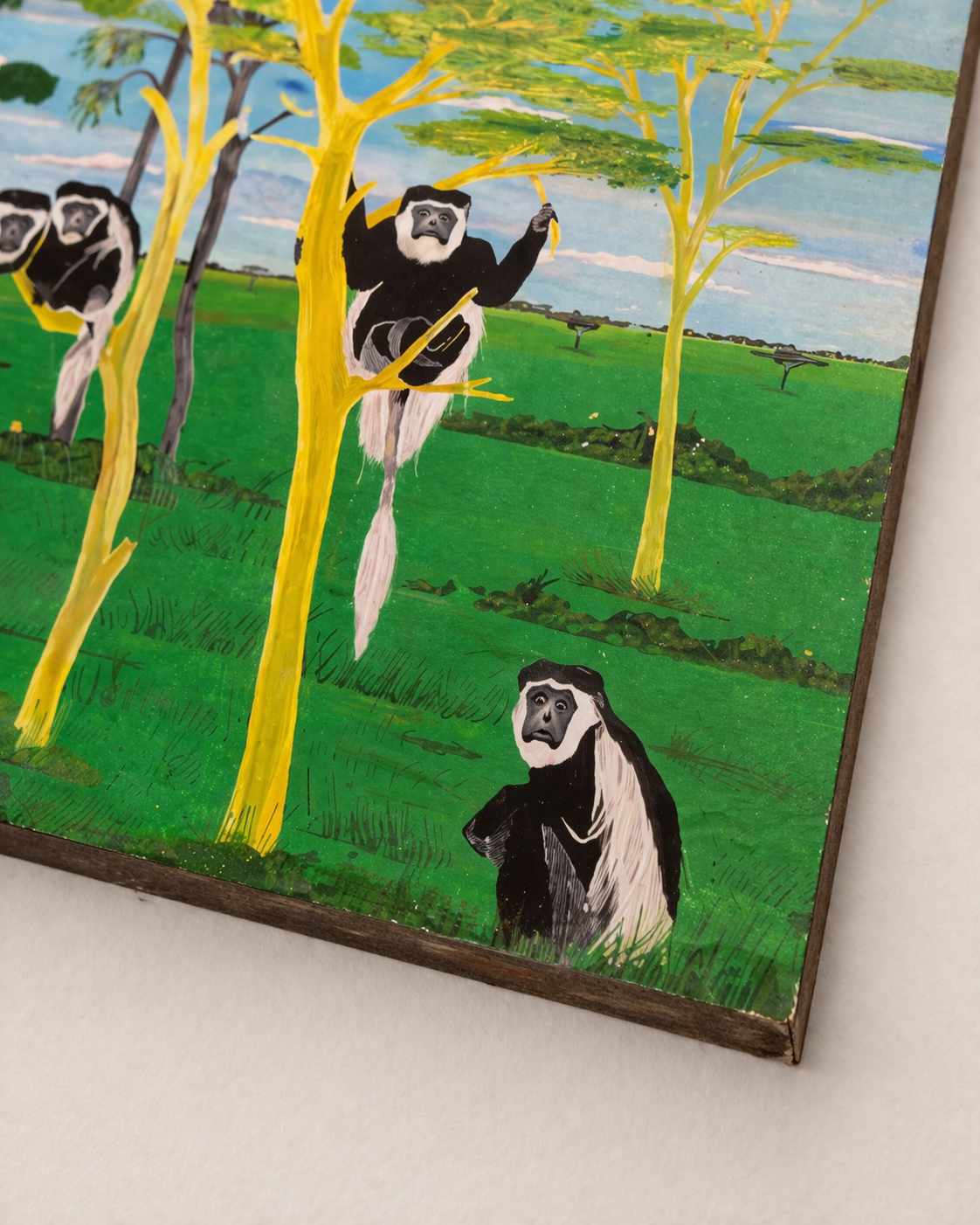 The Columbus Monkey: Msitu Serene Canvas — handcrafted African furniture by FashonistarGallery in Kenya (view 3)