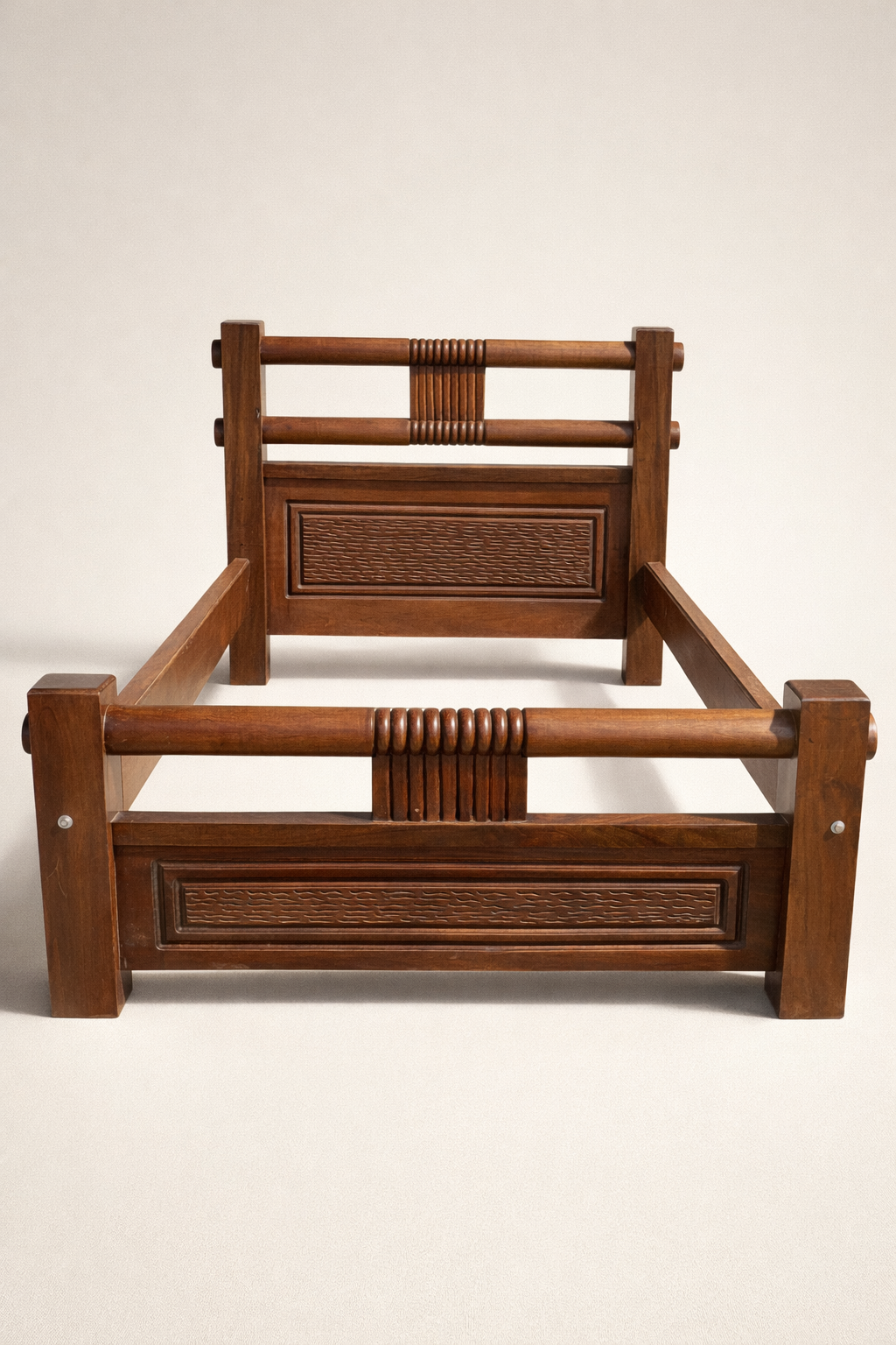 4by6 Bed Frame — handcrafted African furniture by Antonyojina in Kenya (view 2)