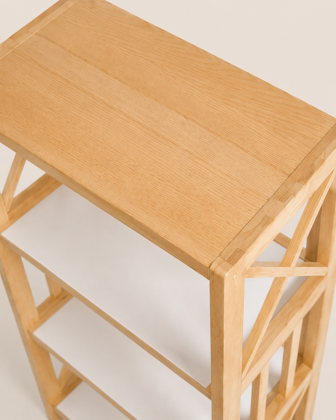Naira Cypress Bookshelf — handcrafted African furniture by Ngando in Kenya (view 3)