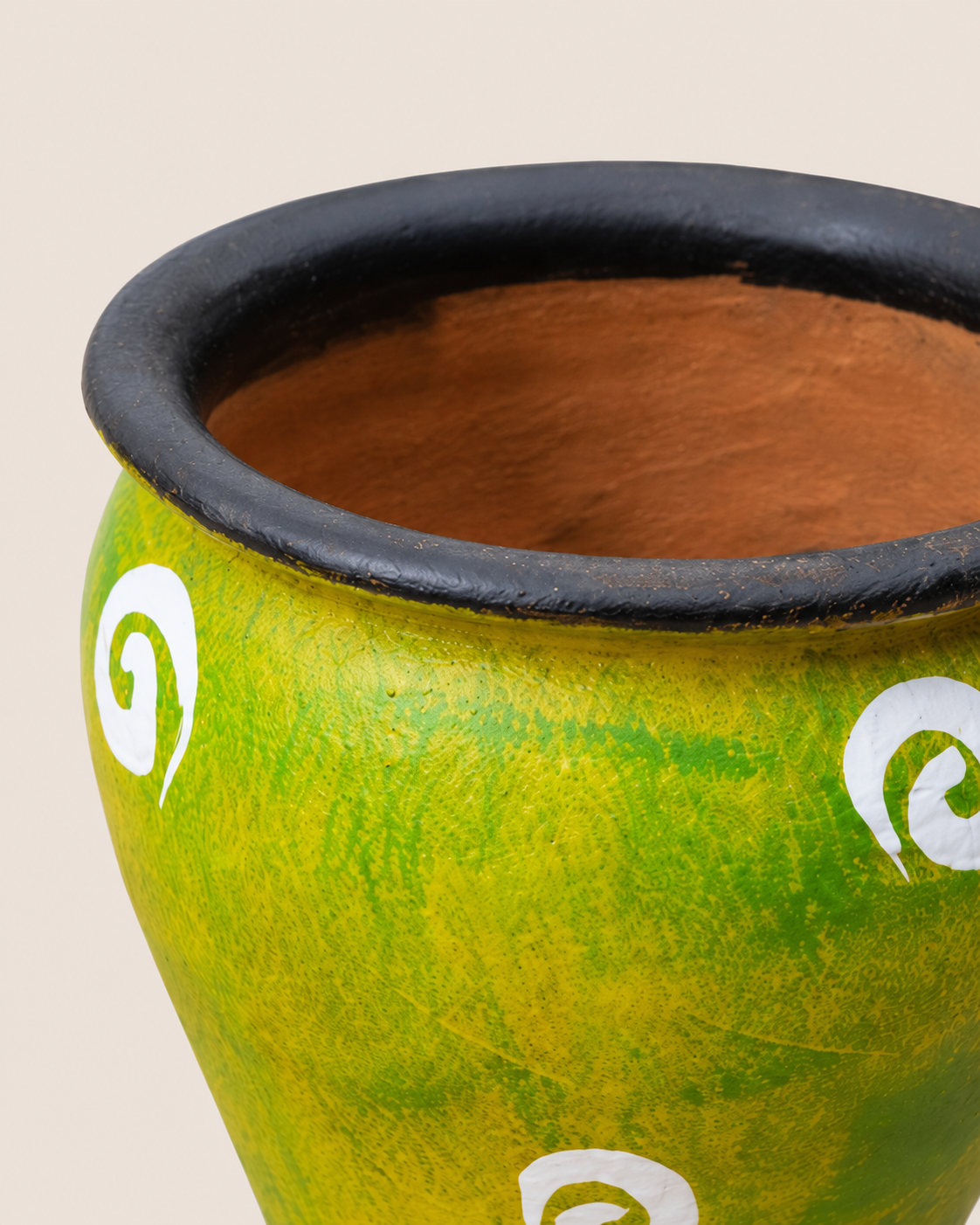 Ofuono Clay Outdoor Planter — handcrafted African outdoor by Jacob landscaping  in Kenya (view 3)