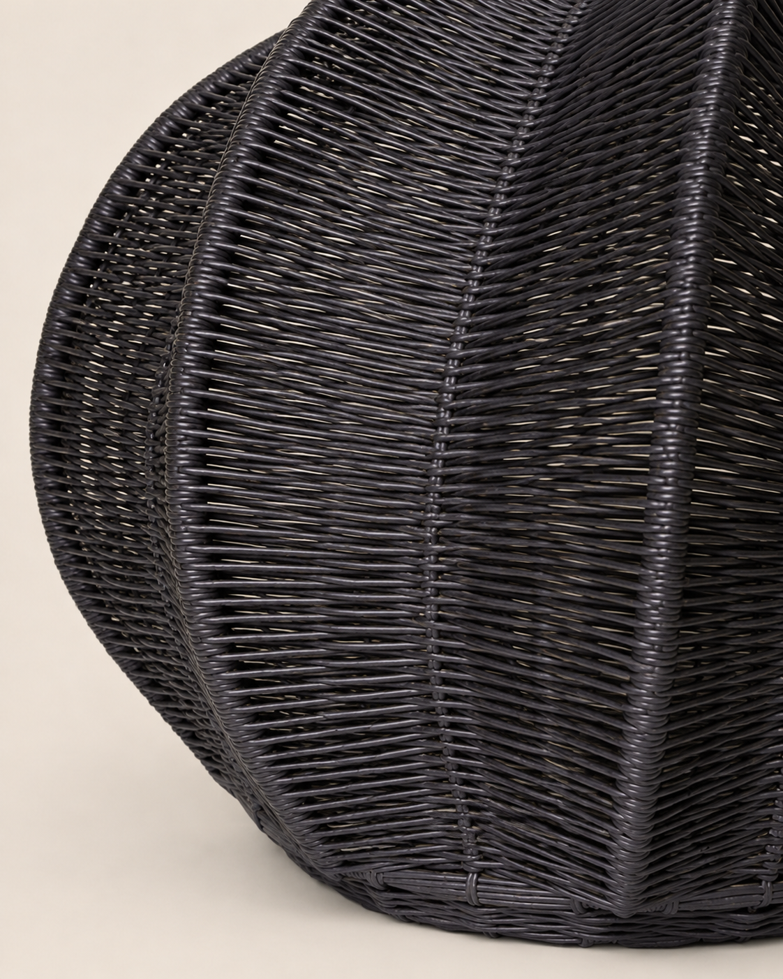 Zuri Sculptural Woven pendant — handcrafted African lighting by Outdoors furniture  in Kenya