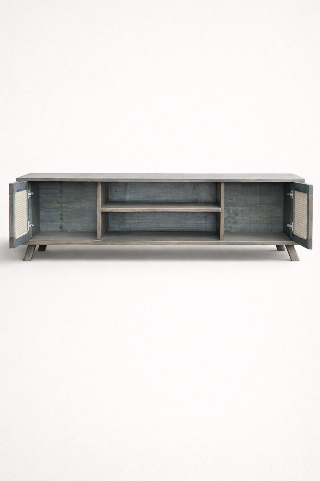 Jua Rattan Television Console Stand — handcrafted African furniture by Cozy lifestyle furniture  in Kenya (view 3)