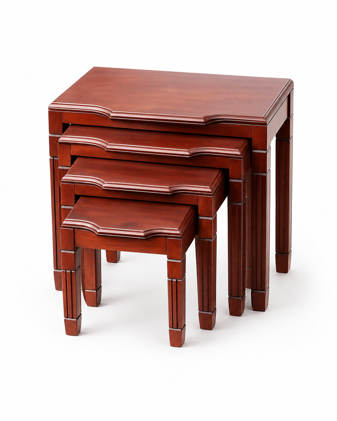 Dhafu Nested Tables — handcrafted African furniture by John furniture  in Kenya