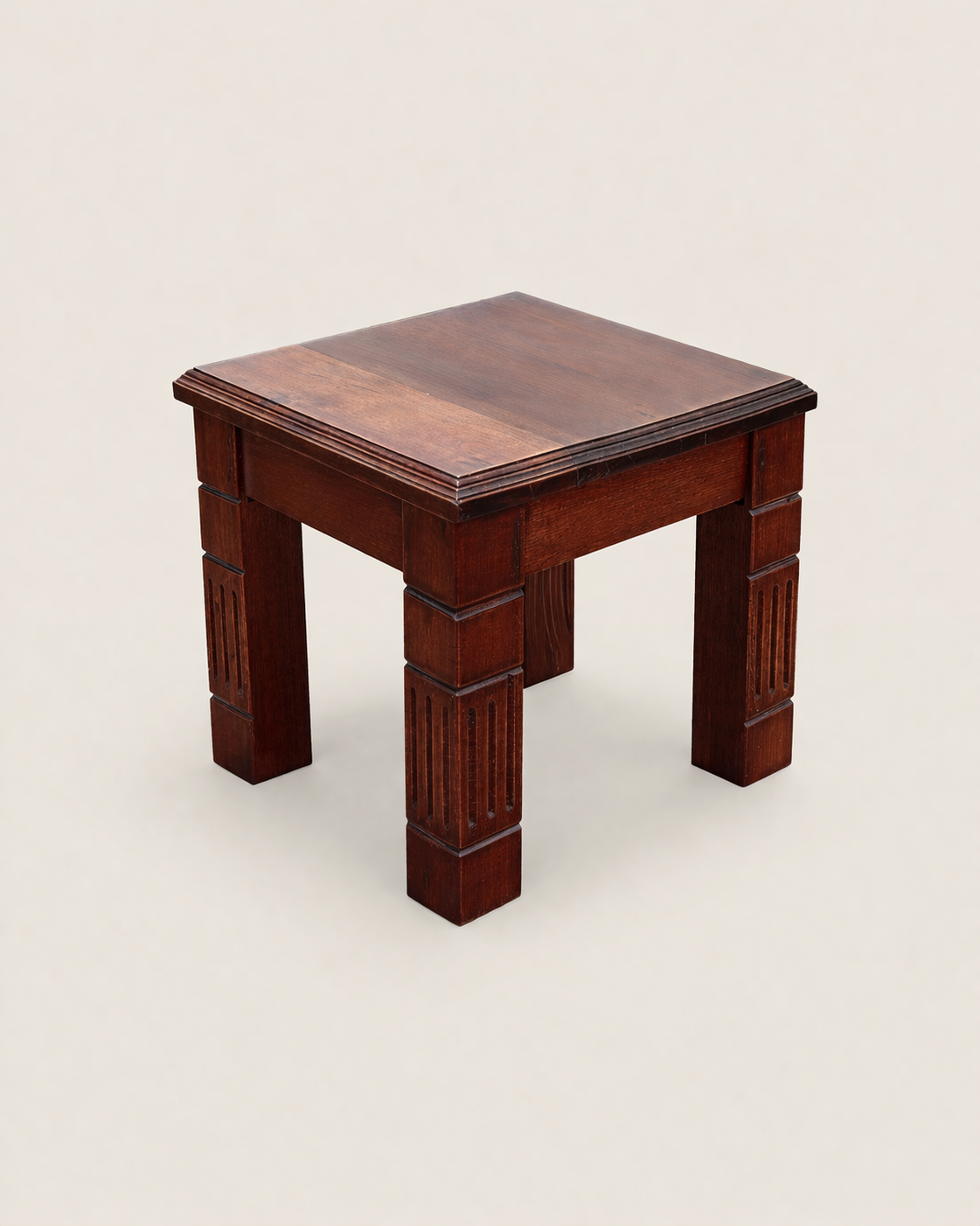 Stool Kifaru Square — handcrafted African furniture by Makey Stays in Kenya