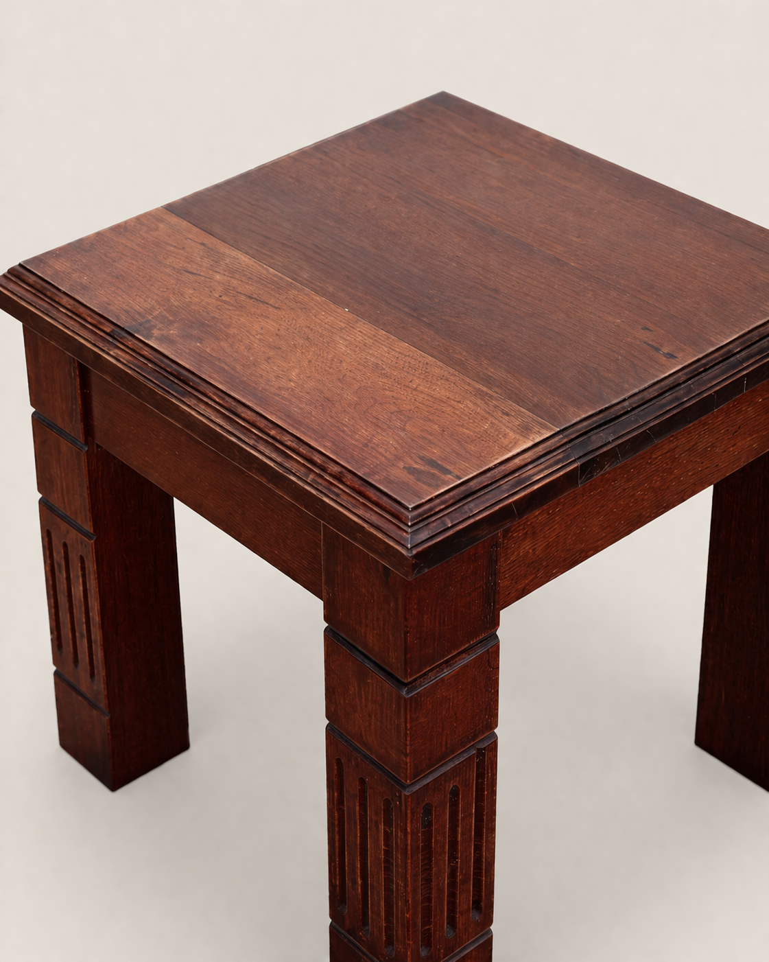 Stool Kifaru Square — handcrafted African furniture by Makey Stays in Kenya (view 3)