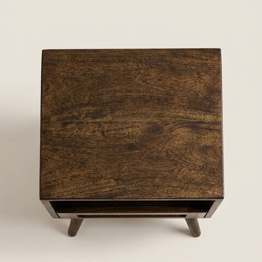 Kaya Rattan Bedside Table — handcrafted African furniture by Mt sinai in Kenya (view 2)