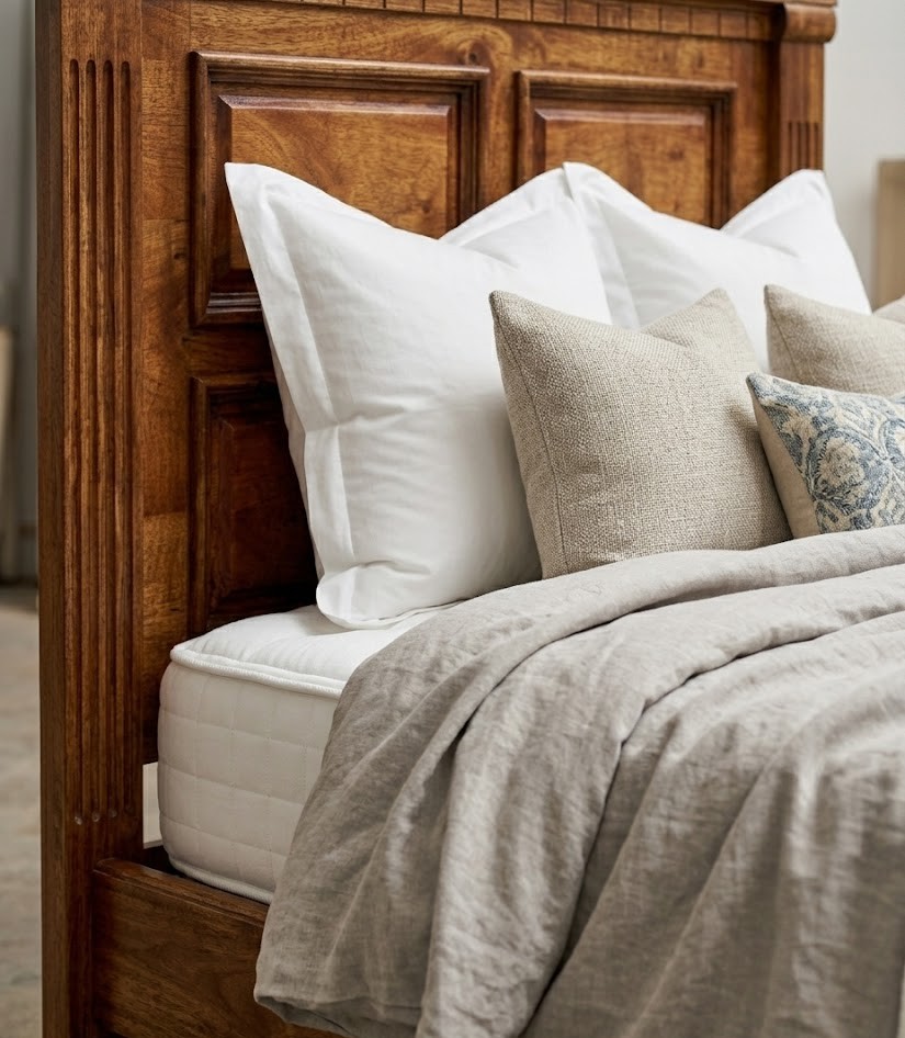 Azizi Legacy Bed: Kifaru Legacy Bed — handcrafted African furniture by Royalstar furniture  in Kenya (view 3)