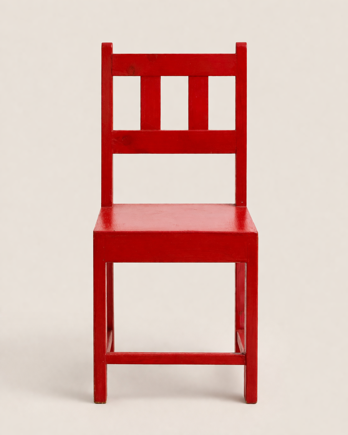 Red Kids Chair (Big) Kidete — handcrafted African children by Oskechi  Furnitures in Kenya