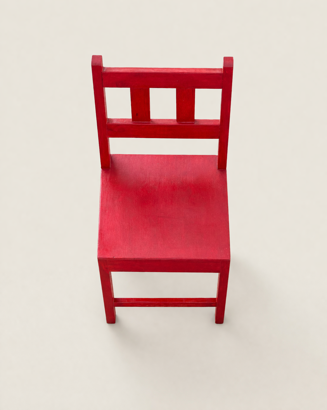 Red Kids Chair (Big) Kidete — handcrafted African children by Oskechi  Furnitures in Kenya (view 3)