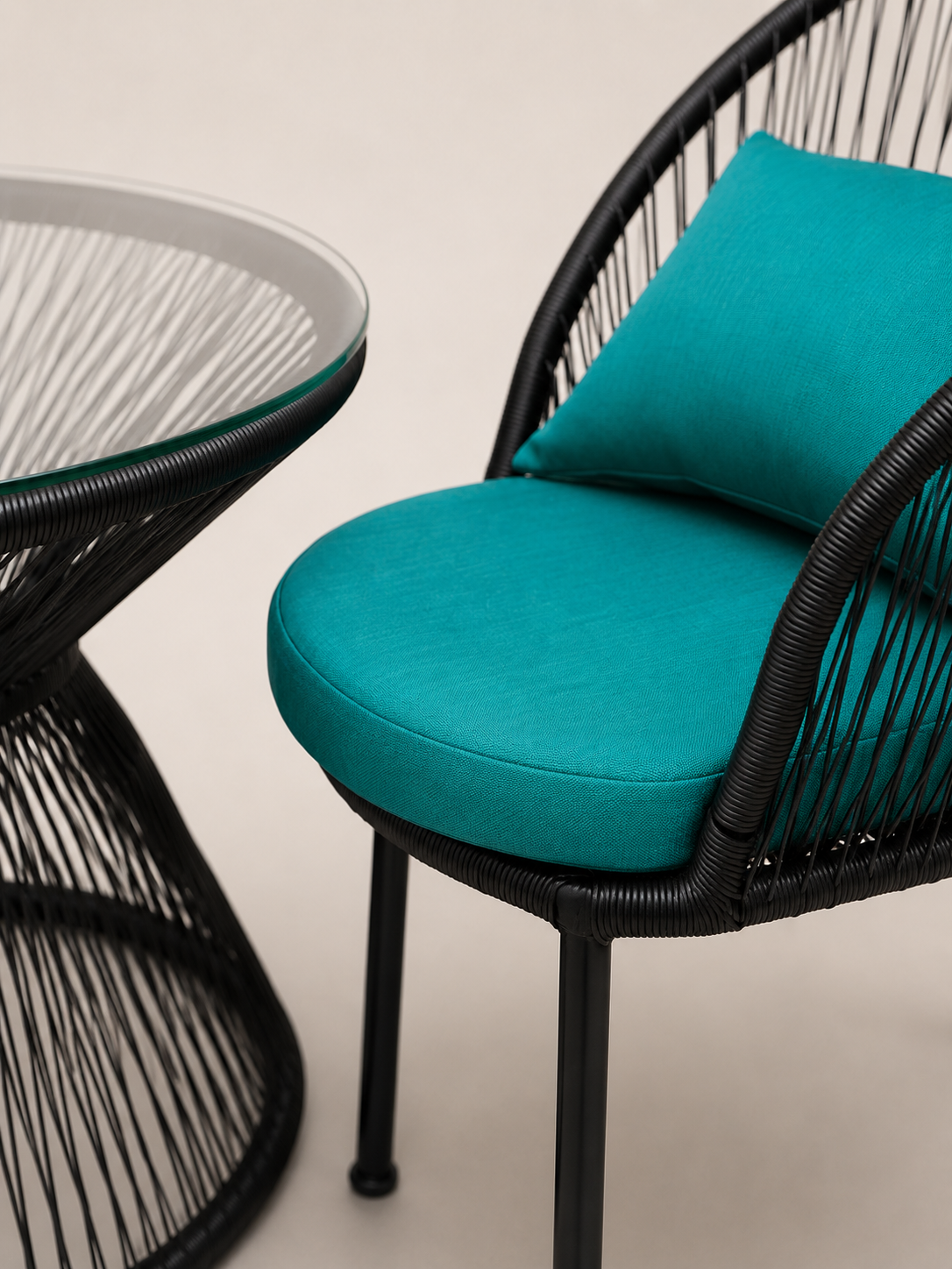 Harambee Patio Set — handcrafted African outdoor by Rachael furniture  in Kenya (view 4)