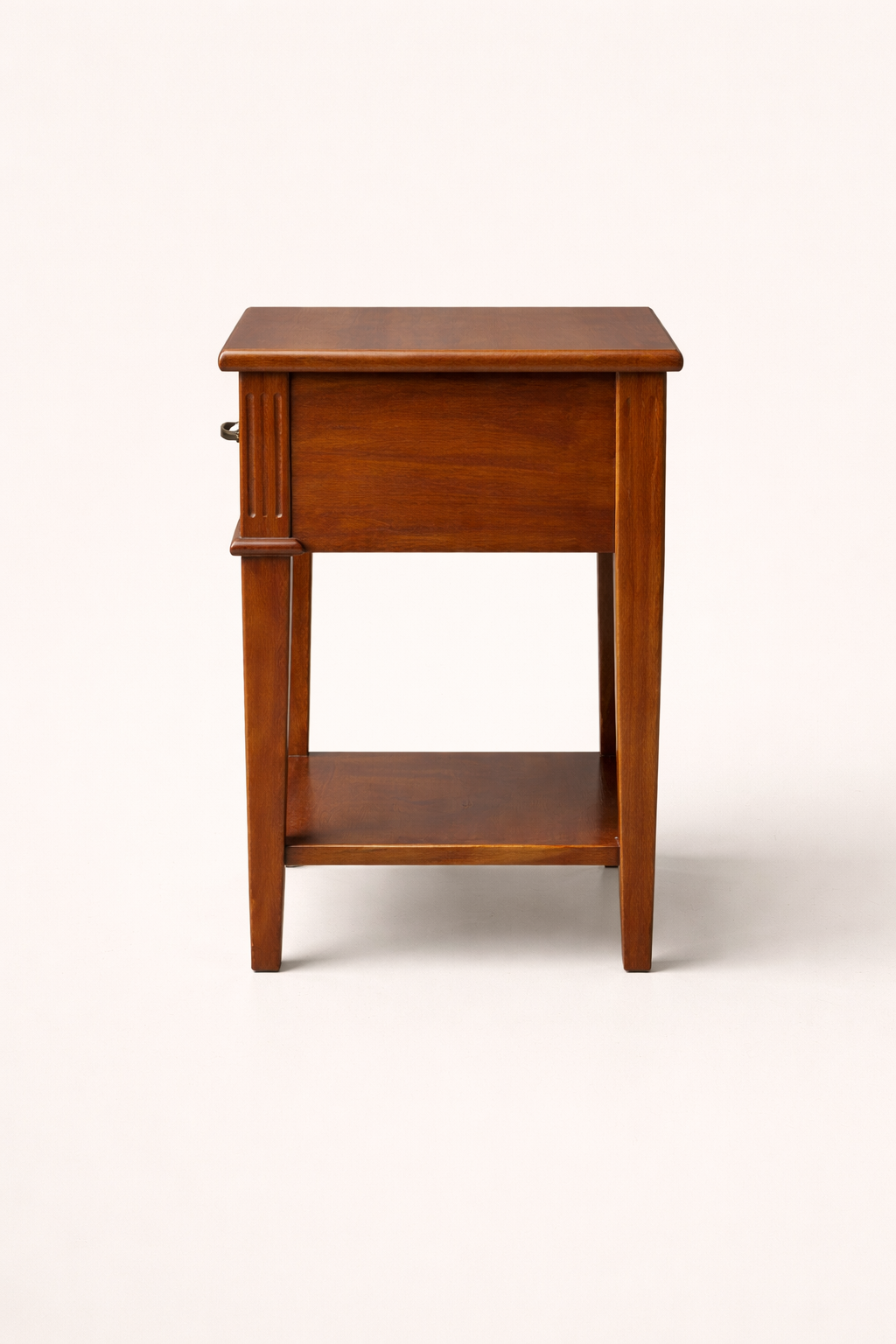 Jua Mahogany Bedside Drawer — handcrafted African furniture by Samuel woodworks  in Kenya (view 3)