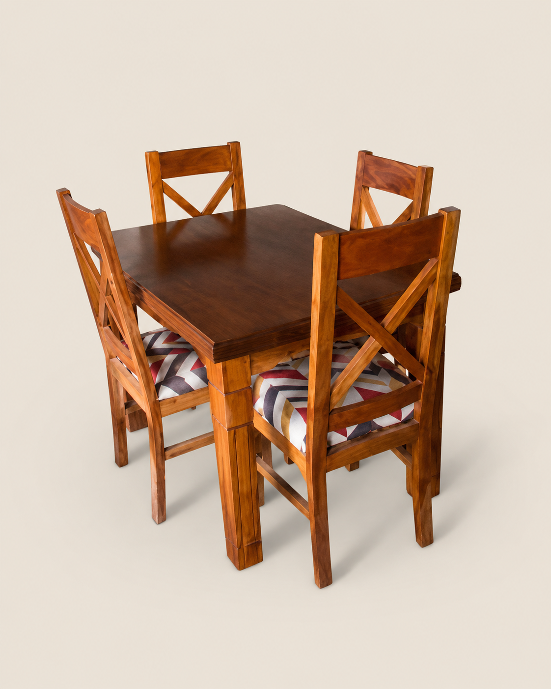Gili Dining Set — handcrafted African furniture by Harries furniture  in Kenya