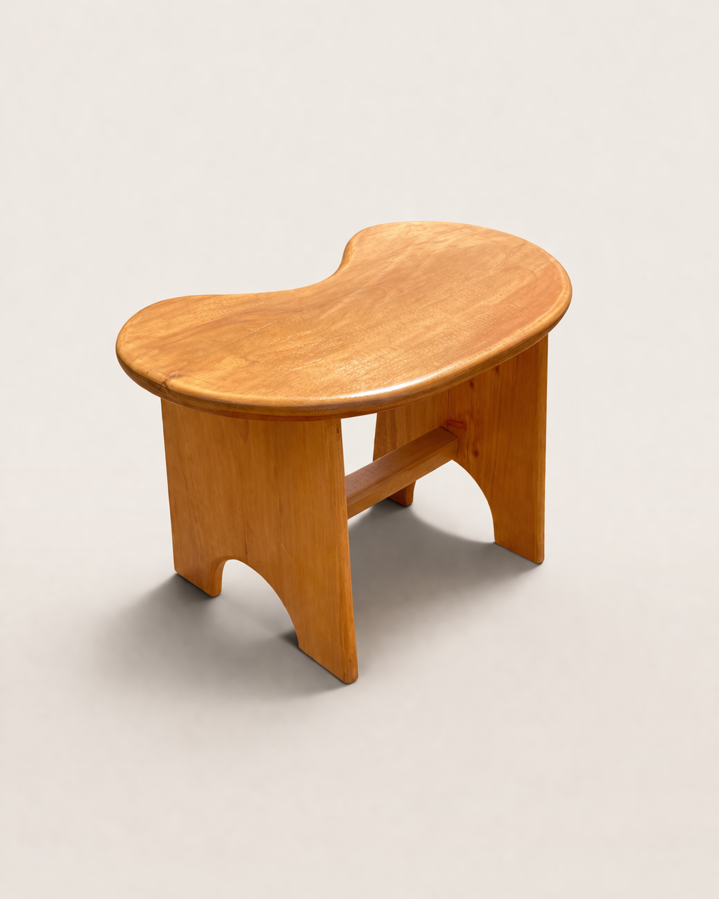 Kikwetu Curved Stool — handcrafted African furniture by Antonyojina in Kenya (view 2)