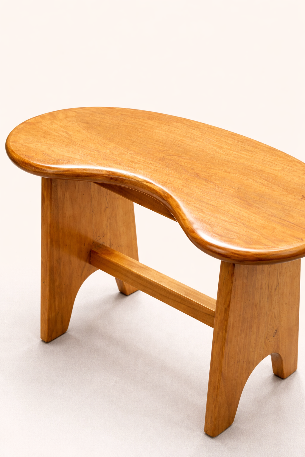 Kikwetu Curved Stool — handcrafted African furniture by Antonyojina in Kenya (view 3)